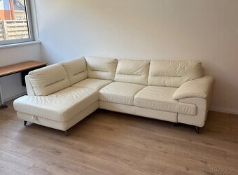 Kožená sedacia súprava nová 256x183cm