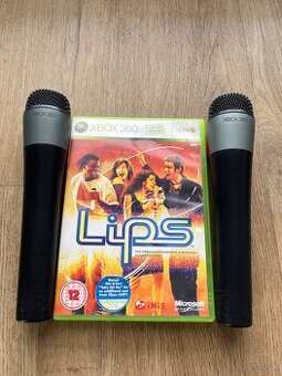 Mikrofóny 2x, Karaoke hra Lips Xbox 360