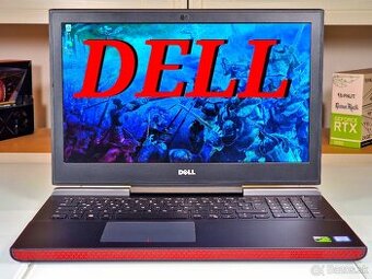 Herný notebook DELL GAMING | i7-7700HQ | GTX 1050Ti | 16GB