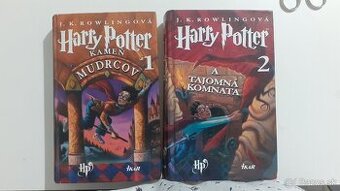 Predám knihy Harry Potter 1 a 2