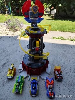 Paw patrol veža a autá
