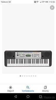 Klavesy yamaha ypt 255