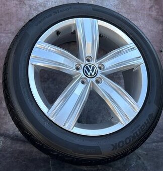 Originální Alu kola 5x112 VW Tiguan 235/50/19 DOT23 letní - 1