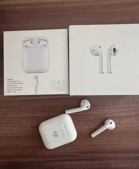 apple airpod 2 generace bezdrotove nabijacie puzdro - 1