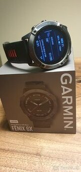 Predám Smart hodinky Garmin Fenix 6x sapphire - 1