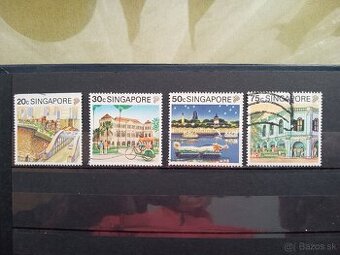 Poštové známky č.310 - Singapúr - local motív