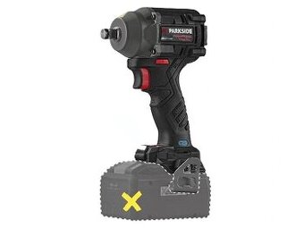 Úplne nový aku rázový uťahovák Parkside Performance 600 Nm