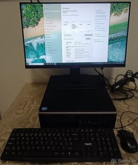 PC HP Intel i3, 8GB, SSD 128GB, Windows a MS Office