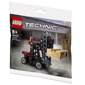 LEGO 30655 Vysokozdvižný vozík s paletou