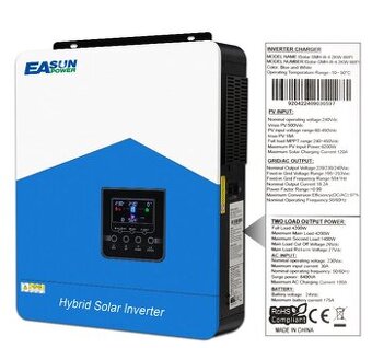 Fotovoltaika - FV invertor EASUNPOWER ISolar SMH III 4.2KW