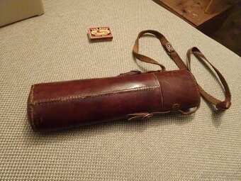 Predám kožené RUČNE ŠITÉ púzdro na puškohľad