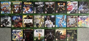 Predam hry na XBOX one a PS4(Crash, FIFA, COD, GTA V)