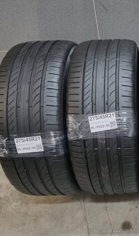 Letné pneumatiky 275/45 R21 CONTINENTAL