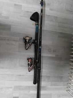 Predám použité udice + navijáky.