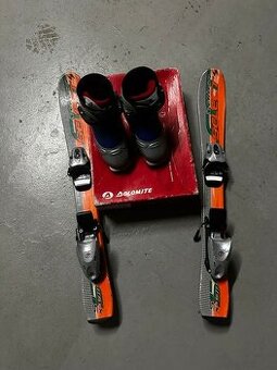 Detské lyžiarky Dolomite s lyžami a viazaním