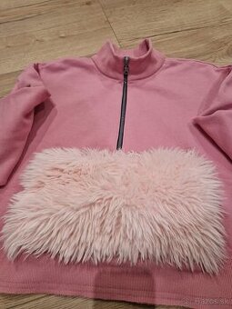 MIKINA  S KOŽUŠINOU  - M-                2+1zadarmo