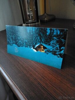 Novoročné pohladnice s obálkami