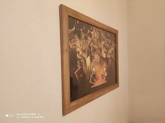 Zaklínač (The Witcher) – Štýlové puzzle obrazy v ráme