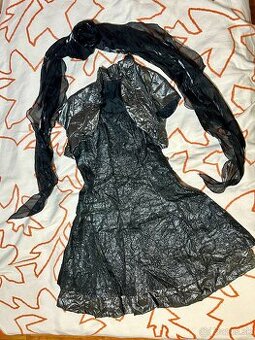 Predám grafitové koktejlové šaty