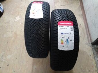 Celoročné pneu Vredestein 205/55 R16- 2 kusy, nejazdené