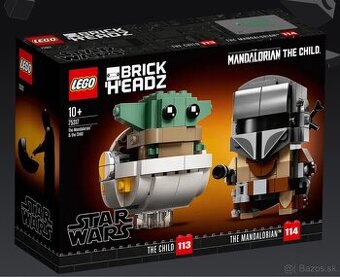 LEGO BrickHeadz 75317 – Mandalorian a Dieťa
