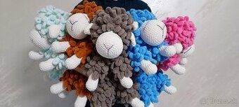 Ručne háčkovaný plyšový baranček na objednávku 🐑