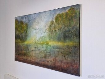 Abstraktný obraz 100x70 cm Y