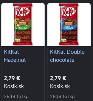 Kit kat čokoláda