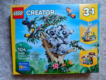 31388 Lego Divoké zvieratá: Koalia rodinka