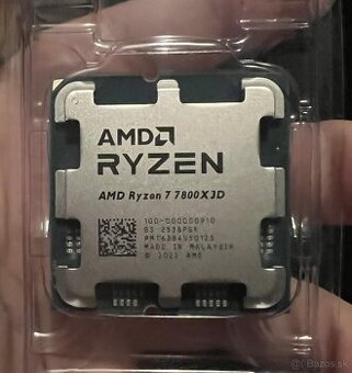 Predám AMD Ryzen 7 7800X3D