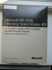 Originál MS DOS 4.01