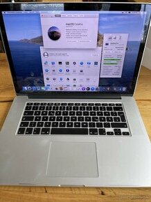 MacBook Pro 15 (Early 2013) i7 2,4GHz, 8GBram, 250GB - vadny