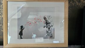 BANKSY LITOGRAFIE CERTIFIKAT