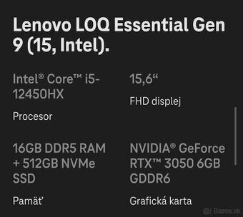 Lenovo LOQ Notebook