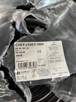 Kabel CYKY 5x6