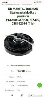 Dolmar 6400 7300 a podobne
