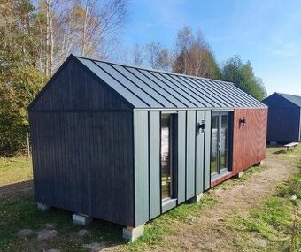 IHNEĎ K ODBERU Celoročný mobilný - Modulový dom  9,5x3,5m