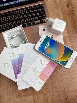 iPhone 8 64 GB Gold — TOP stav, kompletné balenie