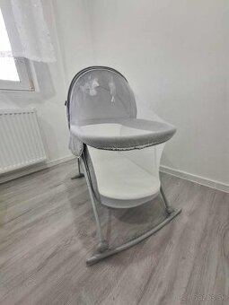 KINDERKRAFT Postieľka detská 3 v 1 Lovi Gray