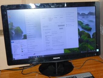 Predám 24" LED monitor Philips 226V "fialka"