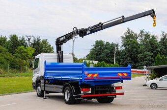 MERCEDES ATEGO 1523 TROJSTRANNÝ SKLÁPAČ + HYDRAULICKÁ RUKA