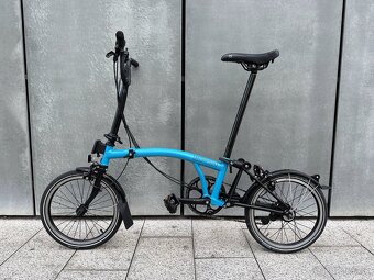 Predám skladací bicykel Brompton Black Edition S6L, 6-speed