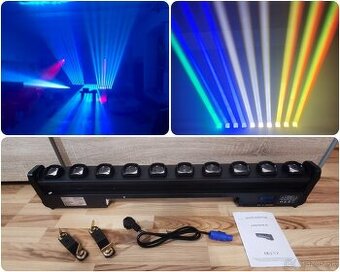 Rotačný led BAR beam RGBW 250W