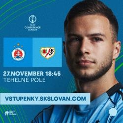 ŠK SLOVAN BRATISLAVA vs RAYO VALLECANO, 27.11.2025