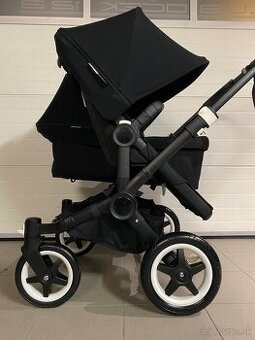 🩶🖤Bugaboo Donkey all black TOP stav 🖤🩶