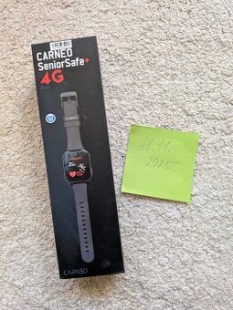 Smart hodinky CARNEO SeniorSafe+ 4G pre seniorov