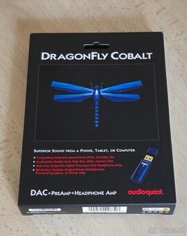 Predam USB DAC/sluch.zosilovac DragonFly COBALT v zaruke