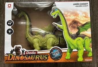 Chodiaci dinosaurus so svetlom a zvukom