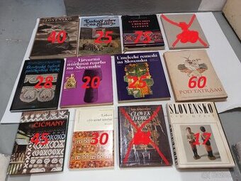 Knihy o krojoch, ľudovom odeve, výšivkách