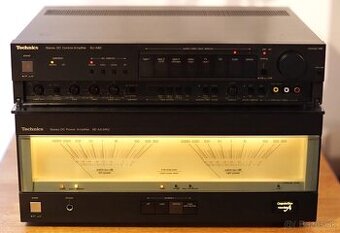 TECHNICS koncový zesilovač a předzesilovač